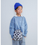 【KIDS】【男女兼用】ポイントロゴ刺繍オーバースウェット