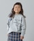 【KIDS】【男女兼用】ポイントロゴ刺繍オーバースウェット