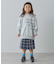 【KIDS】【男女兼用】ポイントロゴ刺繍オーバースウェット