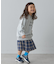 【KIDS】【男女兼用】ポイントロゴ刺繍オーバースウェット