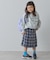 【KIDS】【男女兼用】ポイントロゴ刺繍オーバースウェット