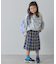 【KIDS】【男女兼用】ポイントロゴ刺繍オーバースウェット