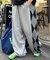 【UNISEX】アーガイルニットスウェットパンツ
