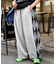 【UNISEX】アーガイルニットスウェットパンツ