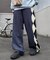 【UNISEX】アーガイルニットスウェットパンツ