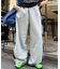 【UNISEX】アーガイルニットスウェットパンツ
