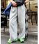 【UNISEX】アーガイルニットスウェットパンツ