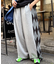 【UNISEX】アーガイルニットスウェットパンツ