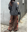 【UNISEX】アーガイルニットスウェットパンツ
