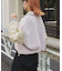 【etsinta】ファー切替ショートスタンドジャケット/WEB限定カラーあり