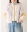 【etsinta】ファー切替ショートスタンドジャケット/WEB限定カラーあり