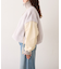 【etsinta】ファー切替ショートスタンドジャケット/WEB限定カラーあり