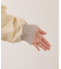 【etsinta】ファー切替ショートスタンドジャケット/WEB限定カラーあり