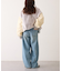 【etsinta】ファー切替ショートスタンドジャケット/WEB限定カラーあり