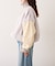 【etsinta】ファー切替ショートスタンドジャケット