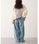 【etsinta】ファー切替ショートスタンドジャケット