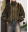 【etsinta】ファー切替ショートスタンドジャケット/WEB限定カラーあり