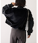 【etsinta】ファー切替ショートスタンドジャケット/WEB限定カラーあり