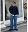 ウォッシュドベイカーワイドデニムパンツ/セットアップアイテムあり