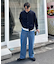 ウォッシュドベイカーワイドデニムパンツ/セットアップアイテムあり