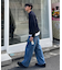 ウォッシュドベイカーワイドデニムパンツ/セットアップアイテムあり