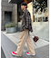 ウォッシュドベイカーワイドデニムパンツ/セットアップアイテムあり