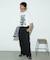 ウォッシュドベイカーワイドデニムパンツ/セットアップアイテムあり