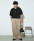ウォッシュドベイカーワイドデニムパンツ/セットアップアイテムあり