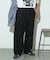 ウォッシュドベイカーワイドデニムパンツ/セットアップアイテムあり