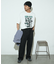 ウォッシュドベイカーワイドデニムパンツ/セットアップアイテムあり