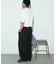 ウォッシュドベイカーワイドデニムパンツ/セットアップアイテムあり