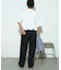 ウォッシュドベイカーワイドデニムパンツ/セットアップアイテムあり