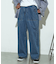 ウォッシュドベイカーワイドデニムパンツ/セットアップアイテムあり