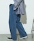 ウォッシュドベイカーワイドデニムパンツ/セットアップアイテムあり