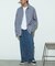 ウォッシュドベイカーワイドデニムパンツ/セットアップアイテムあり