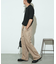 ウォッシュドベイカーワイドデニムパンツ/セットアップアイテムあり