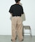 ウォッシュドベイカーワイドデニムパンツ/セットアップアイテムあり