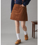GEVACOコーデュロイミニスカート