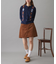 GEVACOコーデュロイミニスカート