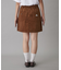 GEVACOコーデュロイミニスカート