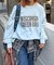 【UNISEX】NEWアシッドウォッシュ加工/裏毛ロゴスウェット