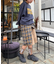 【UNISEX】NEWアシッドウォッシュ加工/裏毛ロゴスウェット