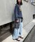 【UNISEX】NEWアシッドウォッシュ加工/裏毛ロゴスウェット