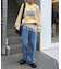 【UNISEX】NEWアシッドウォッシュ加工/裏毛ロゴスウェット