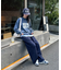 【UNISEX】NEWアシッドウォッシュ加工/裏毛ロゴスウェット