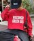 【UNISEX】NEWアシッドウォッシュ加工/裏毛ロゴスウェット