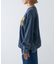 【UNISEX】NEWアシッドウォッシュ加工/裏毛ロゴスウェット