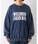 【UNISEX】NEWアシッドウォッシュ加工/裏毛ロゴスウェット