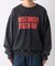 【UNISEX】NEWアシッドウォッシュ加工/裏毛ロゴスウェット