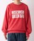 【UNISEX】NEWアシッドウォッシュ加工/裏毛ロゴスウェット